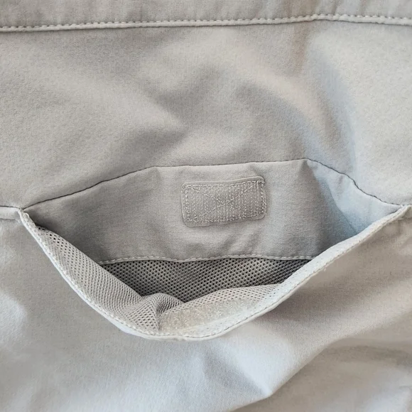 The North Face Men's Size 38 Meld Grey Rolling Sun FlashDry Shorts - Picture 8 of 13